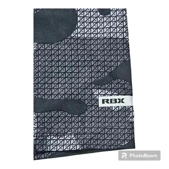 RBX Men's Charcoal Camo fitted Jersey Crewneck Tee # CRM246R Large - Picture 5 of 9